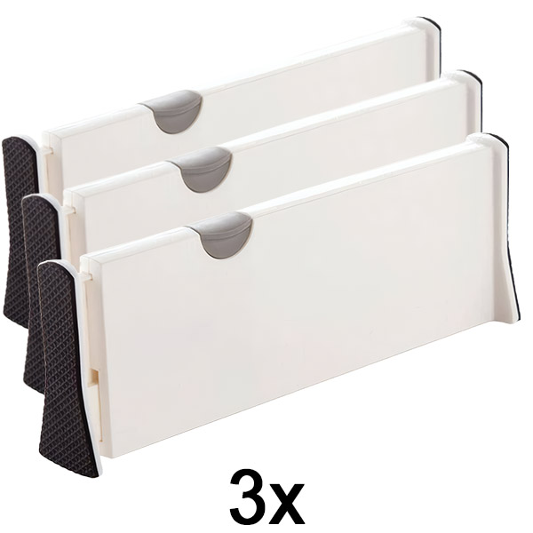 3x Regulowana przegroda do szuflad lub Półek | DIVISERINO  + E-book