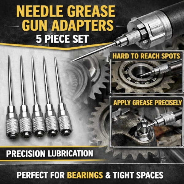 Końcówka igłowa do smarownicy (5 szt.) | GREASRA